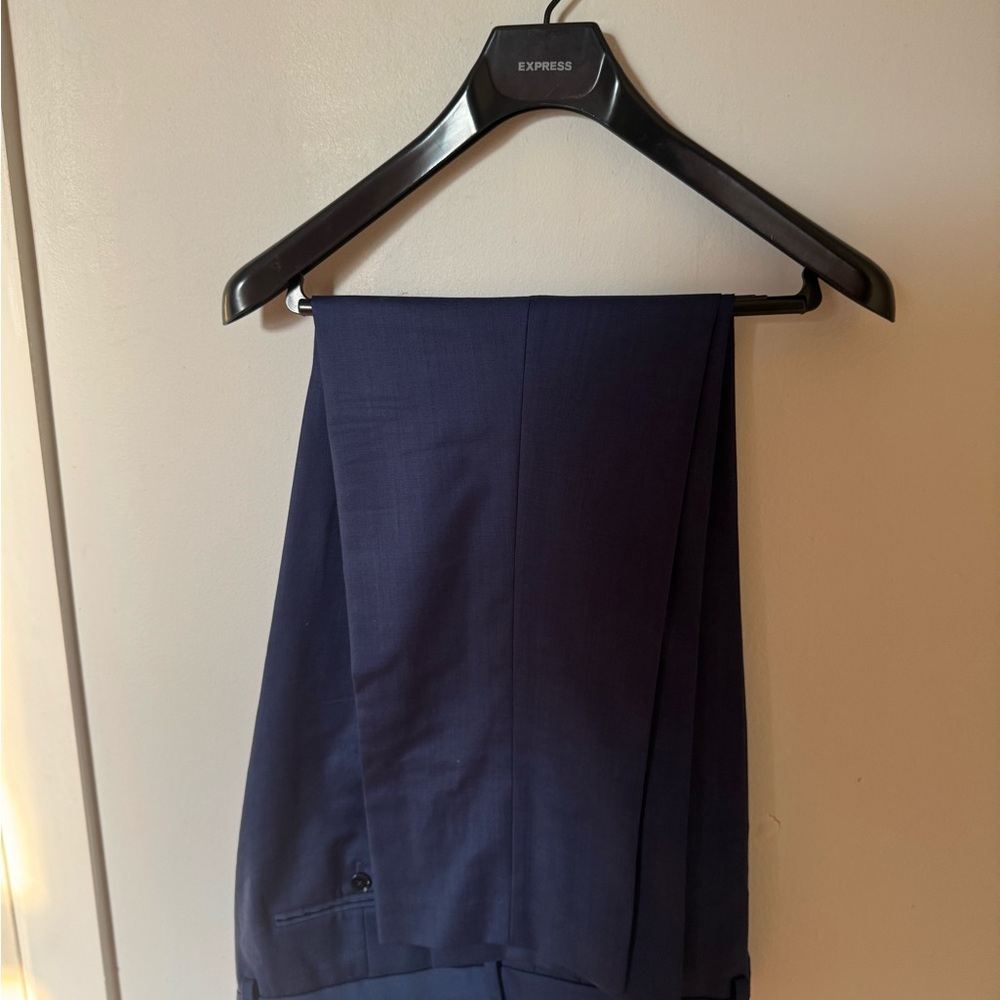 Express Men’s Navy Blue Dress Pants